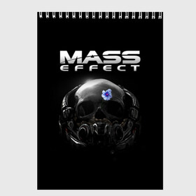 Скетчбук с принтом Mass Effect в городе Новоалтайск, 100% бумага
 | 48 листов, плотность листов — 100 г/м2, плотность картонной обложки — 250 г/м2. Листы скреплены сверху удобной пружинной спиралью | andromeda | n7 | игры | компьютерные игры | масс эффект