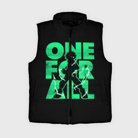 Женский жилет утепленный 3D one for all: в городе Новоалтайск,  |  | academia | hero | my | академия | геройская | иероглиф | моя | ниндзя | стиль | японский