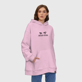Худи SuperOversize хлопок с принтом BILLIE EILISH в городе Новоалтайск, 70% хлопок, 30% полиэстер, мягкий начес внутри | карман-кенгуру, эластичная резинка на манжетах и по нижней кромке, двухслойный капюшон
 | billie eilish | billie eilish bury | billie eilish friend | billie eilish hoodie. | billie elish | eilish lovely | lovely billie | lovely billie eilish | билли айлиш