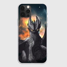 Чехол для iPhone 12 Pro Max с принтом Night Fury в городе Новоалтайск, Силикон |  | Тематика изображения на принте: how to train your dragon | night fury | беззубик | дракон | как приручить дракона | ночная фурия