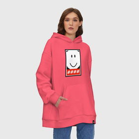 Худи SuperOversize хлопок с принтом Roblox Ruben Sim T-Shirt в городе Новоалтайск, 70% хлопок, 30% полиэстер, мягкий начес внутри | карман-кенгуру, эластичная резинка на манжетах и по нижней кромке, двухслойный капюшон
 | roblox | roblox t shirt | ruben | ruben sim | sim | t shirt | роблокс | футболка roblox | футболка роблокс