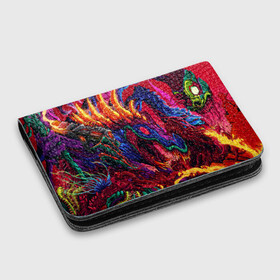 Картхолдер с принтом с принтом Hyper Beast в городе Новоалтайск, натуральная матовая кожа | размер 7,3 х 10 см; кардхолдер имеет 4 кармана для карт; | art | counter strike | cs | cs go | csgo | game | go | monster | steam | арт | зверь | игра | кс | ксго | монстр | скоростной | стим | чудовище