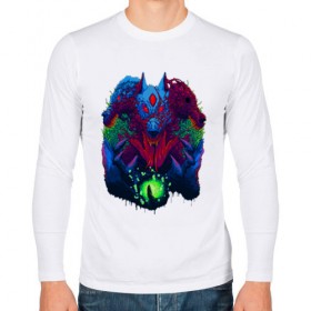 Мужской лонгслив хлопок с принтом Hyper Beast в городе Новоалтайск, 100% хлопок |  | art | counter strike | cs | cs go | csgo | game | go | monster | steam | арт | зверь | игра | кс | ксго | монстр | скоростной | чудовище