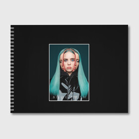 Альбом для рисования с принтом Billie Eilish в городе Новоалтайск, 100% бумага
 | матовая бумага, плотность 200 мг. | bad guy | bellyache | billie eilish | bury a friend | ocean eyes | when we all fall asleep where do we go | билли айлиш | музыка | певица