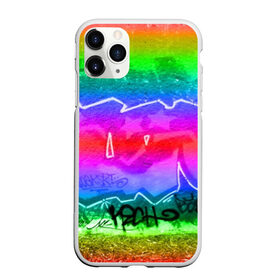 Чехол для iPhone 11 Pro Max матовый с принтом GRAFFITI NEON в городе Новоалтайск, Силикон |  | Тематика изображения на принте: grafiti | paint | street art | urban | город | граффити | искусство | кирпичи | краски | рисунки | стена | улицы | уличное искусство