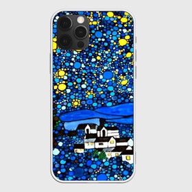 Чехол для iPhone 12 Pro Max с принтом Ночь в городе Новоалтайск, Силикон |  | art | impressionism | night | painting | planets | sky | stars | style | van gogh | waves | ван гог | вихрь | волны | живопись | звезды | импрессионизм | искусство | краски | небо | ночь | рисунок | стиль