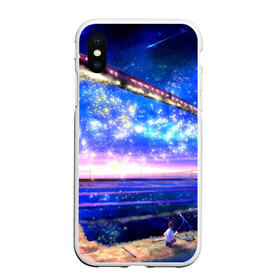 Чехол для iPhone XS Max матовый с принтом Космос в городе Новоалтайск, Силикон | Область печати: задняя сторона чехла, без боковых панелей | Тематика изображения на принте: nebula | space | star | вселенная | галактика | звезды | земля | космический | космос | планеты | плеяды | пространство