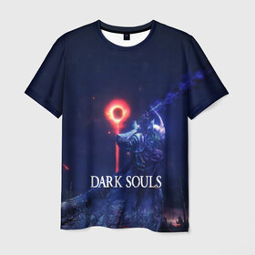 Мужская футболка 3D с принтом DARK SOULS в городе Новоалтайск, 100% полиэфир | прямой крой, круглый вырез горловины, длина до линии бедер | art | artwork | crown | dark soul | dark souls iii | death | digital art | embers | fanatsy | fire | flames | game | mask | skeletons | воин | минимализм | рыцарь | тёмные души