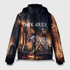 Мужская зимняя куртка 3D с принтом DARK SOULS в городе Новоалтайск, верх — 100% полиэстер; подкладка — 100% полиэстер; утеплитель — 100% полиэстер | длина ниже бедра, свободный силуэт Оверсайз. Есть воротник-стойка, отстегивающийся капюшон и ветрозащитная планка. 

Боковые карманы с листочкой на кнопках и внутренний карман на молнии. | Тематика изображения на принте: art | artwork | crown | dark soul | dark souls iii | death | digital art | embers | fanatsy | fire | flames | game | mask | skeletons | воин | минимализм | рыцарь | тёмные души