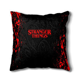 Подушка 3D с принтом STRANGER THINGS в городе Новоалтайск, наволочка – 100% полиэстер, наполнитель – холлофайбер (легкий наполнитель, не вызывает аллергию). | состоит из подушки и наволочки. Наволочка на молнии, легко снимается для стирки | Тематика изображения на принте: 011 | eleven | friends don t lie | netflix | stranger things | демогоргон | нетфликс | одиннадцатая | очень странные дела | сезон 3 | сериалы