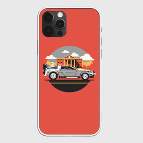 Чехол для iPhone 12 Pro Max с принтом DeLorian в городе Новоалтайск, Силикон |  | Тематика изображения на принте: back to the future | delorian | делориан. | марти