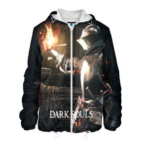 Мужская куртка 3D с принтом DARK SOULS в городе Новоалтайск, ткань верха — 100% полиэстер, подклад — флис | прямой крой, подол и капюшон оформлены резинкой с фиксаторами, два кармана без застежек по бокам, один большой потайной карман на груди. Карман на груди застегивается на липучку | Тематика изображения на принте: art | artwork | crown | dark soul | dark souls iii | death | digital art | embers | fanatsy | fire | flames | game | mask | skeletons | воин | минимализм | рыцарь | тёмные души