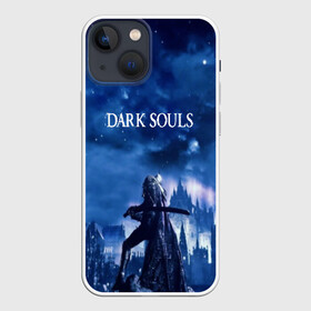 Чехол для iPhone 13 mini DARK SOULS: в городе Новоалтайск, | | art | artwork | crown | dark soul | dark souls iii | death | digital art | embers | fanatsy | fire | flames | game | mask | skeletons | воин | минимализм | рыцарь | тёмные души