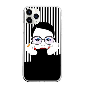 Чехол для iPhone 11 Pro Max матовый с принтом Fashion girl в городе Новоалтайск, Силикон |  | art | beautiful | black | black and white | bright | d | fashion | girl | gold | graphic | pop art | ring | round | woman | young | брюнетка | девушка | женщина | золото | искусство | кольцо | красивая | макияж | маникюр | мода | молодая | очки 