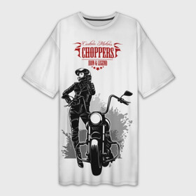 Платье-футболка 3D с принтом Choppers в городе Новоалтайск,  |  | beautiful | black | choppers | emblem | font | girl | helmet | inscription | leather | motorcycle | rider | spl | spots | stars | woman | young | брызги | девушка | женщина | звезды | кожа | комбинезон | красивая | молодая | мотоцикл | мотоциклистка | над