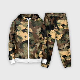Детский костюм 3D с принтом Камуфляж в городе Новоалтайск,  |  | abstraction | army | autumn | brown | camouflage | disguise | fishing | green | khaki | nature | spots | абстракция | армия | зеленый | камуфляж | коричневый | маскировка | осень | охота | природа | пятна | рыбалка | хаки