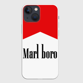 Чехол для iPhone 13 mini с принтом Мальборо в городе Новоалтайск,  |  | marlboro | мальборо | мода