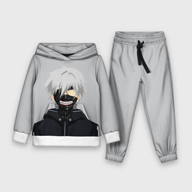 Детский костюм 3D (с толстовкой) с принтом Kaneki Ken в маске в городе Новоалтайск,  |  | ghoul | kaneki | ken | tokyo | гуль | канеки | кен | токийский