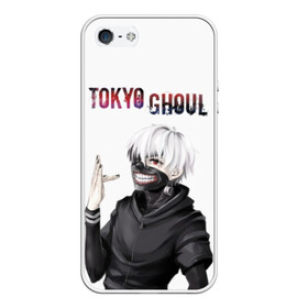 Чехол для iPhone 5/5S матовый с принтом Kaneki Ken в городе Новоалтайск, Силикон | Область печати: задняя сторона чехла, без боковых панелей | ghoul | kaneki | ken | tokyo | гуль | канеки | кен | токийский