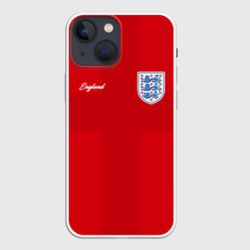 Чехол для iPhone 13 mini с принтом Сборная Англии в городе Новоалтайск,  |  | england | англия | сборная | сборная англии | сборная англии по футболу | сборные | форма | футбол | футбольные сборные | чемпионат | чемпионат мира | чемпионат мира по футболу