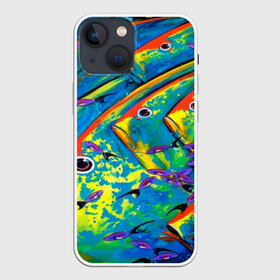 Чехол для iPhone 13 mini с принтом Рыбы в городе Новоалтайск,  |  | fish | аква | аквариум | вода | кораллы | море | океан | ракушки | рыбки | рыбы