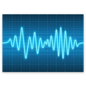 Поздравительная открытка с принтом music line в городе Новоалтайск, 100% бумага | плотность бумаги 280 г/м2, матовая, на обратной стороне линовка и место для марки
 | Тематика изображения на принте: music | абстракция | книга | листы | музыка | музыкальный | ноты | произведение | страница | тетрадь | эквалайзер | электро