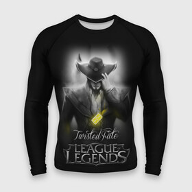 Мужской рашгард 3D с принтом League of Legends,Twisted Fate в городе Новоалтайск,  |  | league of legends | lol | twisted fate | игры | киберспорт | компьютерные игры | лига легенд | твистед фэйт