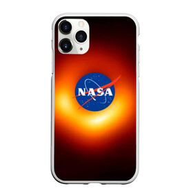 Чехол для iPhone 11 Pro Max матовый с принтом Черная дыра NASA в городе Новоалтайск, Силикон |  | nasa | астрономия | горизонт событий | космос | наса | черная дыра