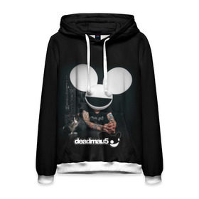 Мужская толстовка 3D с принтом Deadmau5 в городе Новоалтайск, 100% полиэстер | двухслойный капюшон со шнурком для регулировки, мягкие манжеты на рукавах и по низу толстовки, спереди карман-кенгуру с мягким внутренним слоем. | dead | deadmau5 | dj | electro | house | joel | mouse | progressive | thomas | zimmerman | дедмаус | джоэль | диджей | мёртвая | мышь | прогрессив | томас | хаус | циммерман | электро
