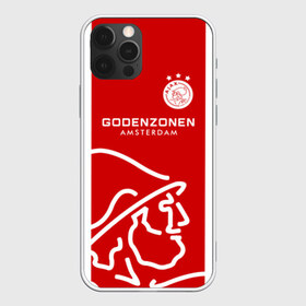 Чехол для iPhone 12 Pro Max с принтом Аякс в городе Новоалтайск, Силикон |  | afc ajax | ajax | amsterdamsche football club ajax | амстердамский аякс | аякс | аякс амстердам | фк аякс | форма | футбол | футбольный клуб