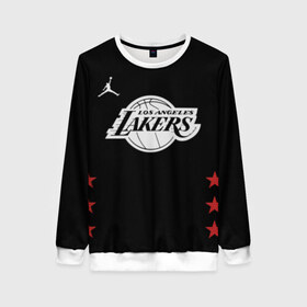 Женский свитшот 3D с принтом Kobe BRYANT Jersey в городе Новоалтайск, 100% полиэстер с мягким внутренним слоем | круглый вырез горловины, мягкая резинка на манжетах и поясе, свободная посадка по фигуре | bryant | jersey | kobe | kobe bryant | lakers | los angeles lakers | джерси | коби | коби брайант