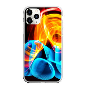 Чехол для iPhone 11 Pro матовый с принтом ЦВЕТНОЙ ДЫМ в городе Новоалтайск, Силикон |  | fire | flame | in fire | smoke | в огне | дым | огненный | огонь | текстуры