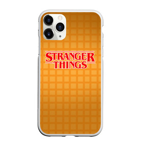 Чехол для iPhone 11 Pro матовый с принтом STRANGER THINGS в городе Новоалтайск, Силикон |  | 011 | eggo | eleven | friends don t lie | netflix | season 3 | stranger things | демогоргон | нетфликс | одиннадцатая | очень странные дела | сезон 3 | сериалы