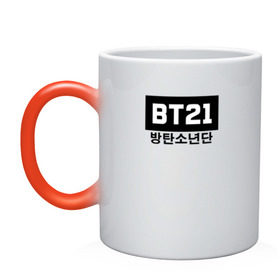 Кружка хамелеон с принтом BTS BT21 в городе Новоалтайск, керамика | меняет цвет при нагревании, емкость 330 мл | Тематика изображения на принте: bangtan boys | bt21 | bts | bts army | bts stickers | j hope | jimin | jin | jungkook | k pop | rap monster | rapmon | suga | v | бтс | корея | стикеры bts