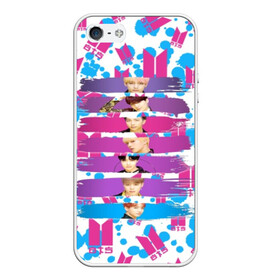 Чехол для iPhone 5/5S матовый с принтом Bts Lover Yourself в городе Новоалтайск, Силикон | Область печати: задняя сторона чехла, без боковых панелей | bangtan | boy | j hope | jimin | jin | jungkook | korea | luv | rm | suga | v | with | бтс | кей | поп