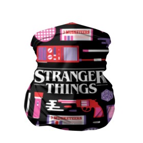 Бандана-труба 3D с принтом STRANGER THINGS STARTER PACK в городе Новоалтайск, 100% полиэстер, ткань с особыми свойствами — Activecool | плотность 150‒180 г/м2; хорошо тянется, но сохраняет форму | 11 | eleven | logo | netflix | pack | starter | stranger | things | дела | крайне | лого | логотип | одинадцать | одиннадцать | очень | пак | события | стартер | странные | стренджер