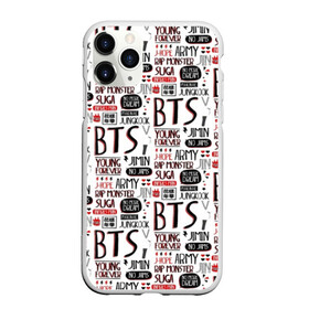 Чехол для iPhone 11 Pro матовый с принтом BTS Collage в городе Новоалтайск, Силикон |  | bangtan | boy | j hope | jimin | jin | jungkook | korea | luv | rm | suga | v | with | бтс | кей | поп