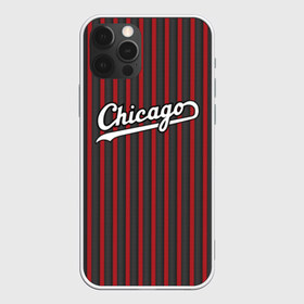 Чехол для iPhone 12 Pro Max с принтом Chicago Bulls classic в городе Новоалтайск, Силикон |  | chicago bulls | nba | нба | чикаго