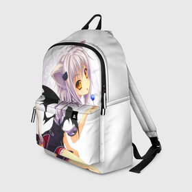 Рюкзак 3D с принтом High School DxD, Конэко в городе Новоалтайск, 100% полиэстер | лямки с регулируемой длиной, сверху петелька, чтобы рюкзак можно было повесить на вешалку. Основное отделение закрывается на молнию, как и внешний карман. Внутри два дополнительных кармана, один из которых закрывается на молнию. По бокам два дополнительных кармашка | high school dxd | highschool dxd | koneko toujou | аниме | демоны старшей школы | конэко | конэко тодзё | манга | ранобэ | старшая школа dxd | старшая школа демоны против падших