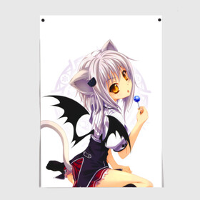 Постер с принтом High School DxD, Конэко в городе Новоалтайск, 100% бумага
 | бумага, плотность 150 мг. Матовая, но за счет высокого коэффициента гладкости имеет небольшой блеск и дает на свету блики, но в отличии от глянцевой бумаги не покрыта лаком | high school dxd | highschool dxd | koneko toujou | аниме | демоны старшей школы | конэко | конэко тодзё | манга | ранобэ | старшая школа dxd | старшая школа демоны против падших