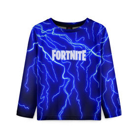 Детский лонгслив 3D с принтом FORTNITE в городе Новоалтайск, 100% полиэстер | длинные рукава, круглый вырез горловины, полуприлегающий силуэт
 | battle royale | fortnite | fortnite battle royale | futuresynth | game | outrun | retrowave | synth | synthwave | игры | ретровейв | синтвейв | фортнайт