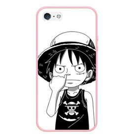 Чехол для iPhone 5/5S матовый с принтом One Piece в городе Новоалтайск, Силикон | Область печати: задняя сторона чехла, без боковых панелей | Тематика изображения на принте: monkey d. luffy | one piece | tony tony chopper | аниме | большой куш | ван пис | ванпис | манга | манки д. луффи | пираты | пираты соломенной шляпы | тони тони чоппер