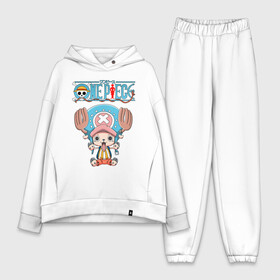 Женский костюм хлопок Oversize с принтом tony chopper в городе Новоалтайск,  |  | monkey d. luffy | one piece | tony tony chopper | аниме | большой куш | ван пис | ванпис | манга | манки д. луффи | пираты | пираты соломенной шляпы | тони тони чоппер