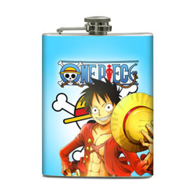 Фляга с принтом One Piece в городе Новоалтайск, металлический корпус | емкость 0,22 л, размер 125 х 94 мм. Виниловая наклейка запечатывается полностью | monkey d. luffy | one piece | tony tony chopper | аниме | большой куш | ван пис | ванпис | манга | манки д. луффи | пираты | пираты соломенной шляпы | тони тони чоппер