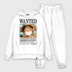 Мужской костюм хлопок OVERSIZE с принтом разыскивается живой или мертвый One Piece в городе Новоалтайск,  |  | monkey d. luffy | one piece | tony tony chopper | аниме | большой куш | ван пис | ванпис | манга | манки д. луффи | пираты | пираты соломенной шляпы | тони тони чоппер