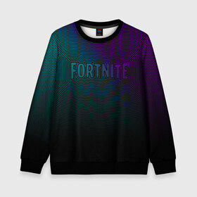 Детский свитшот 3D с принтом Fortnite в городе Новоалтайск, 100% полиэстер | свободная посадка, прямой крой, мягкая тканевая резинка на рукавах и понизу свитшота | 1 | 2019 | 2020 | battle | cs go | fortnite | game | gamer | howl | llama | new | space | битва | воин | вой | война | дракон | игра | королевская | космос | лама | лого | надпись | новинка | оружие | предводитель | роял | симулят