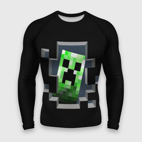 Мужской рашгард 3D с принтом Майнкрафт, Крипер в городе Новоалтайск,  |  | creeper | minecraft | игры | компьютерные игры | крипер | майнкрафт | мобы майнкрафт