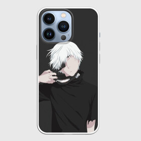 Чехол для iPhone 13 Pro с принтом Kaneki Ken снимает маску в городе Новоалтайск,  |  | Тематика изображения на принте: anteiku | ghoul | kaneki | ken | tokyo | антейку | гуль | канеки | кен | токийский