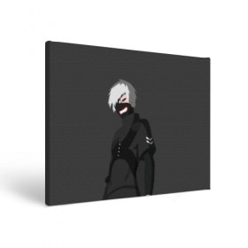 Холст прямоугольный с принтом Kaneki Ken в городе Новоалтайск, 100% ПВХ |  | anteiku | ghoul | kaneki | ken | tokyo | антейку | гуль | канеки | кен | токийский