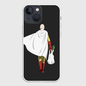 Чехол для iPhone 13 mini с принтом Saitama в городе Новоалтайск,  |  | Тематика изображения на принте: hero | man | one | one punch | punch | punch man | saitama | super | superhero | ванпанчмен | герой | сайтама | супер | супергерой